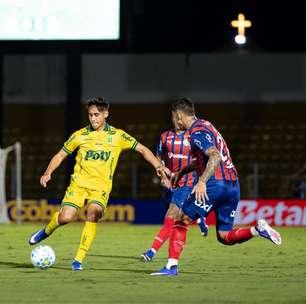 Mirassol perde em casa para o Bahia e fica na lanterna