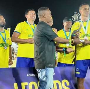 Brasil vence Curaçao nos pênaltis e conquista torneio de lendas no Caribe