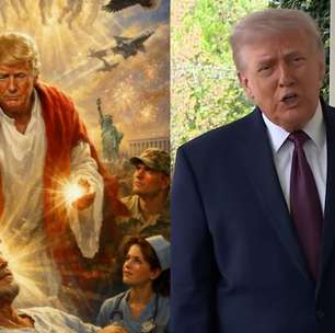 Trump nega que tenha se comparado a Jesus Cristo em montagem de IA: 'Era como um médico'