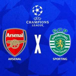Arsenal x Sporting: onde assistir, escalações e arbitragem