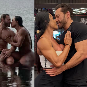 'Esqueci tudo ao redor e meu corpo respondeu...': Gracyanne Barbosa faz declaração QUENTE ao namorado e expõe intimidade com fotos aos beijos