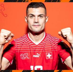 Feras da Copa: Granit Xhaka, o veterano líder da Suíça
