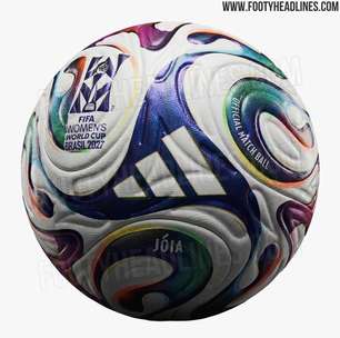 Vaza bola da Copa do Mundo Feminina de 2027; confira as imagens