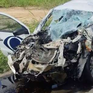 Acidente entre carro da Band e caminhão deixa um morto e um ferido em estado grave em MG
