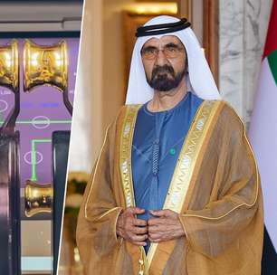 O Boeing 747 do emir de Dubai é tão luxuoso que até os controles do piloto são de ouro