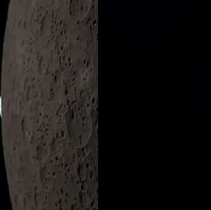 Astronauta na órbita da Lua faz vídeo inédito do 'pôr da Terra'; veja