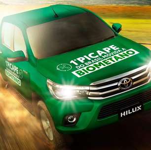 Hilux movida a lixo? Toyota estuda versão da picape a biometano