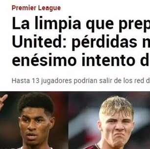 Manchester United prepara barca com 13 saídas para reformulação total