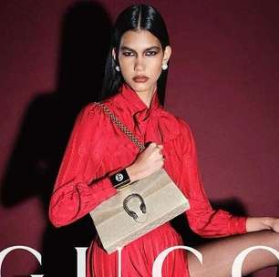 Brasileira de origem indígena é confirmada como novo rosto da Gucci