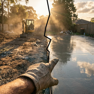 Quanto custa nivelar o quintal de terra e aplicar concreto usinado para fazer uma garagem aberta