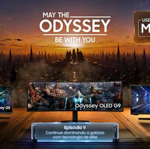 Samsung oferece até 30% de desconto nos monitores da linha Odyssey