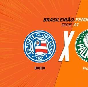 Bahia x Palmeiras (Feminino): onde assistir, escalações e arbitragem