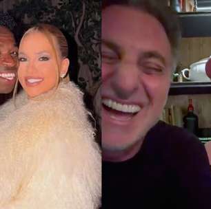 Luciano Huck janta com Vini Jr. em Madri e manda recado a Virginia: 'Muito brava'