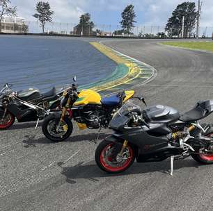 Ducati une motos em homenagem a Ayrton Senna pela primeira vez em Interlagos
