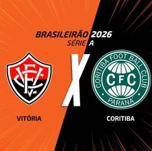 Vitória x Coritiba, AO VIVO, com a Voz do Esporte, às 17h