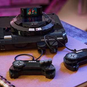 Sega e LEGO anunciam réplica oficial do Mega Drive