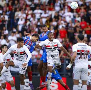 São Paulo é castigado no fim e cede empate ao Bahia em Bragança Paulista