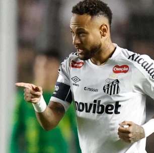 Neymar vai jogar os próximos quatro jogos do Santos para buscar vaga na Copa