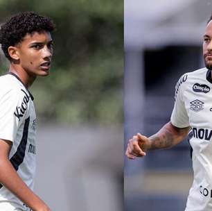 Abraço em Robinho, gol e pancadaria: o jogo de Neymar após briga no CT