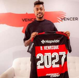 Bruno Henrique renova contrato com o Flamengo até 2027
