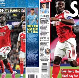 Imprensa internacional exalta final do Arsenal e trata eliminação do Atlético de Madrid como 'cruel'