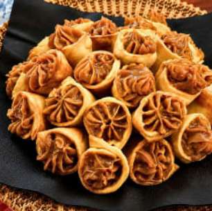 Canudinho doce: massa de pastel e doce de leite na Airfryer