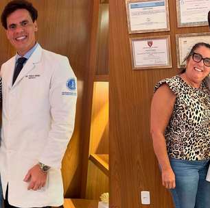 Médico mostra antes e depois da mãe de Virginia após protocolo de emagrecimento