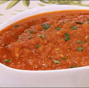 Molho de tomate caseiro, uma delícia que vai dar um sabor especial nas refeições do Dia das Mães