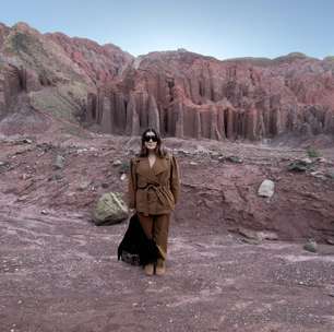 A influenciadora Ju Ferraz explora as belezas do Atacama e dá dicas de passeios no deserto chileno