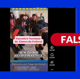 Vídeo de mulheres latindo foi gravado em festival de dança na Suíça, não em universidade do Brasil