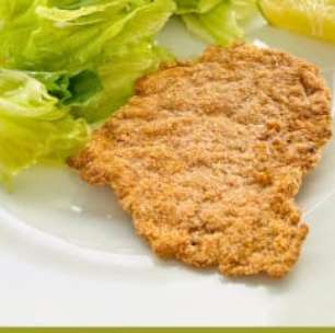 Bife à milanesa crocante e sequinho na airfryer: prático
