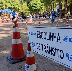 Maio Amarelo leva educação no trânsito a 120 alunos na Quinta da Boa Vista