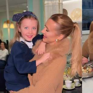 Filha de Roberto Justus surpreende com pedido inusitado de bolo para festa de 6 anos
