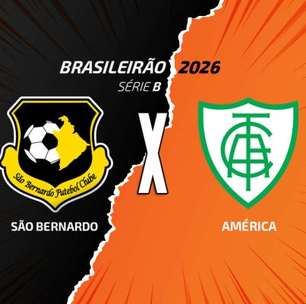 São Bernardo x América-MG: onde assistir, escalações e arbitragem