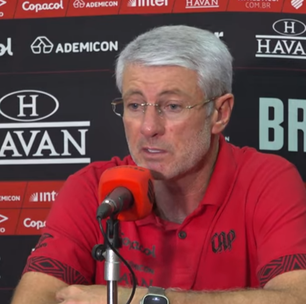 Odair Hellmann celebra classificação do Athletico na Copa do Brasil: 'Representa muito'