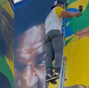 Gente? Virgínia Fonseca é retirada de mural da Copa do Mundo após término com Vini Jr.