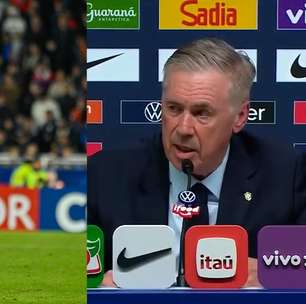 Ancelotti cita 'ambiente' e 'continuidade de jogos' ao explicar convocação de Neymar