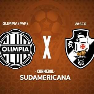 Olimpia-PAR x Vasco: Onde assistir, escalações e arbitragem