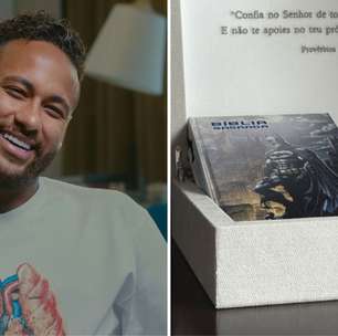 Neymar personaliza Bíblia com personagem animado e é criticado na web: 'Blasfêmia'