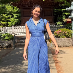 Sophie Charlotte inclui listras e quadriculado em mala de viagem para o Japão