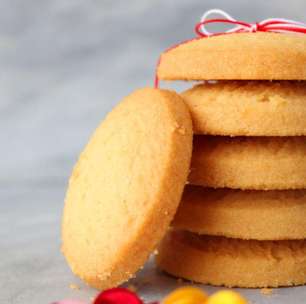 Biscoito amanteigado de leite em pó que derrete na boca