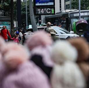 Cidade de São Paulo registra a tarde mais fria do ano nesta sexta