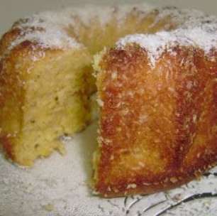 Bolo de milho flocão com leite de coco super cremoso