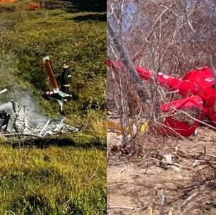 Helicóptero que caiu em SC já havia sofrido outro acidente na Bahia em 2012, diz relatório do Cenipa