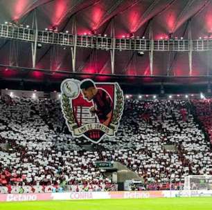 Torcida do Flamengo provoca Palmeiras antes de confronto: "Primeiro tetra"