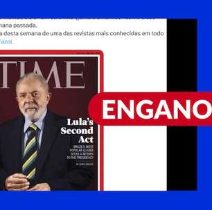 Capa da revista 'Time' com Lula é de 2022, não de agora