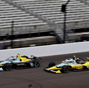 Indy 500: Amarela abre ciclo de paradas e ECR sofre nos boxes