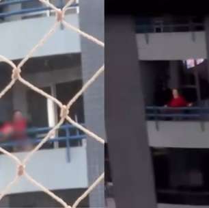Casal transa na sacada de apartamento e vizinhos chamam a polícia: 'Só não olha, recalcada'