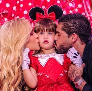 Virgínia usa vestido balonê e bolsa Hermès avaliada em R$ 170 mil na festa filha Maria Alice, ao lado de Zé Felipe. Famosos "shippam" ex-casal