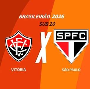 Vitória x São Paulo (sub-20): Onde assistir, escalações e arbitragem